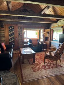 Vintage View Cottage Living Room Sitting Area