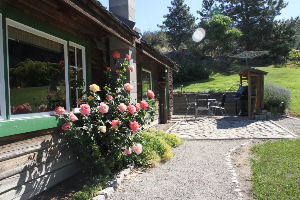 Vintage View Cottage Side Patio