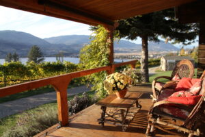 Vintage View Cottage Porch View