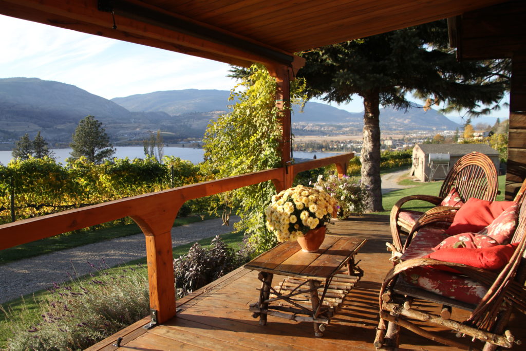 Vintage View Cottage Porch View